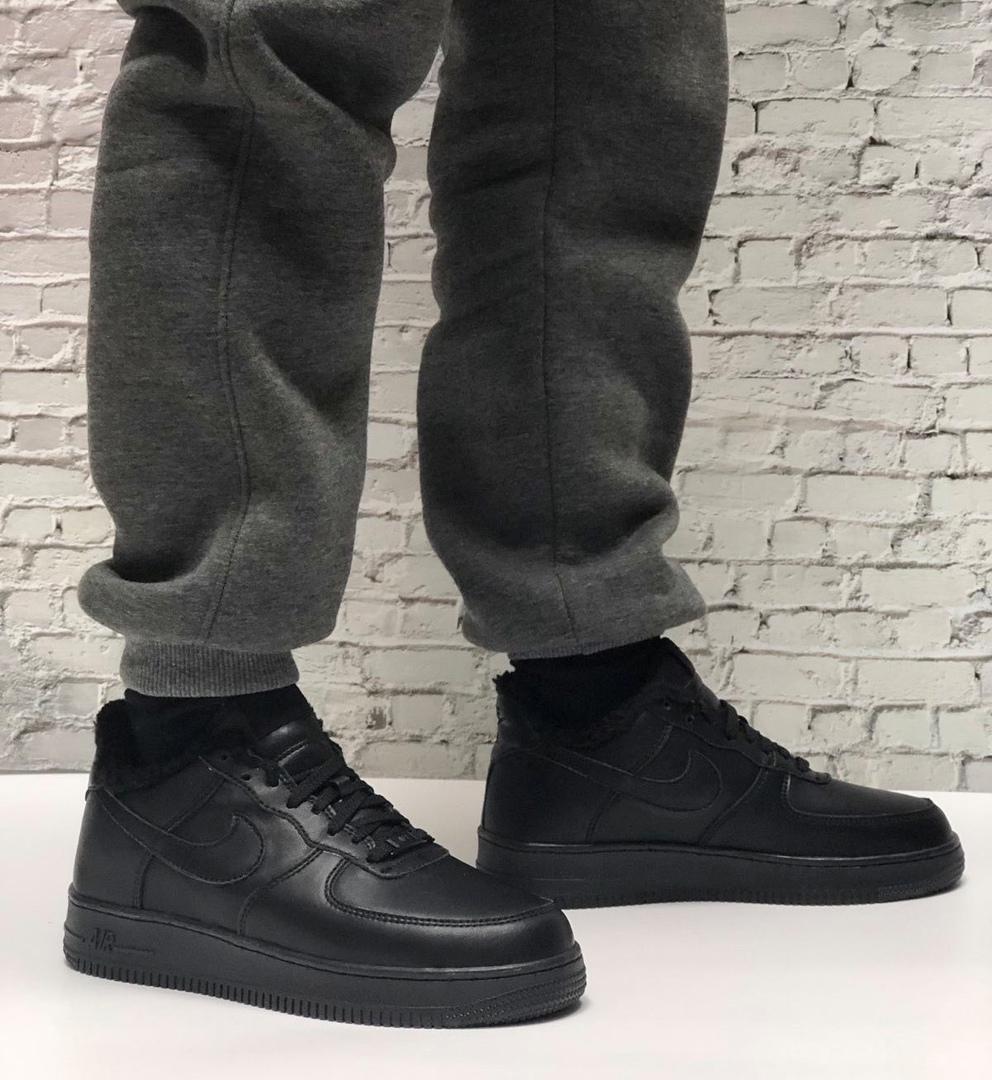 Nike Air Force Low Winter Black