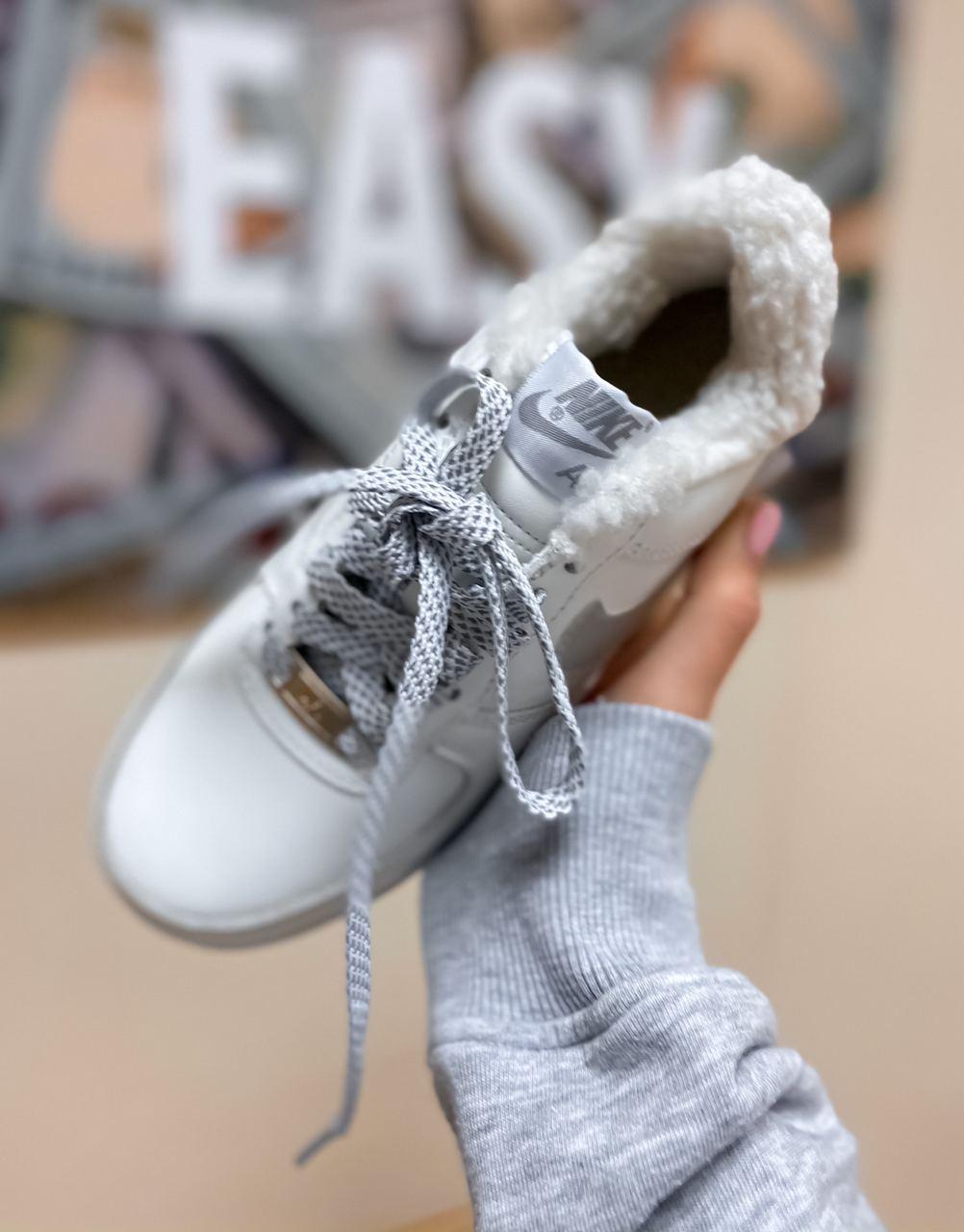 Nike Air Force Winter White Reflective