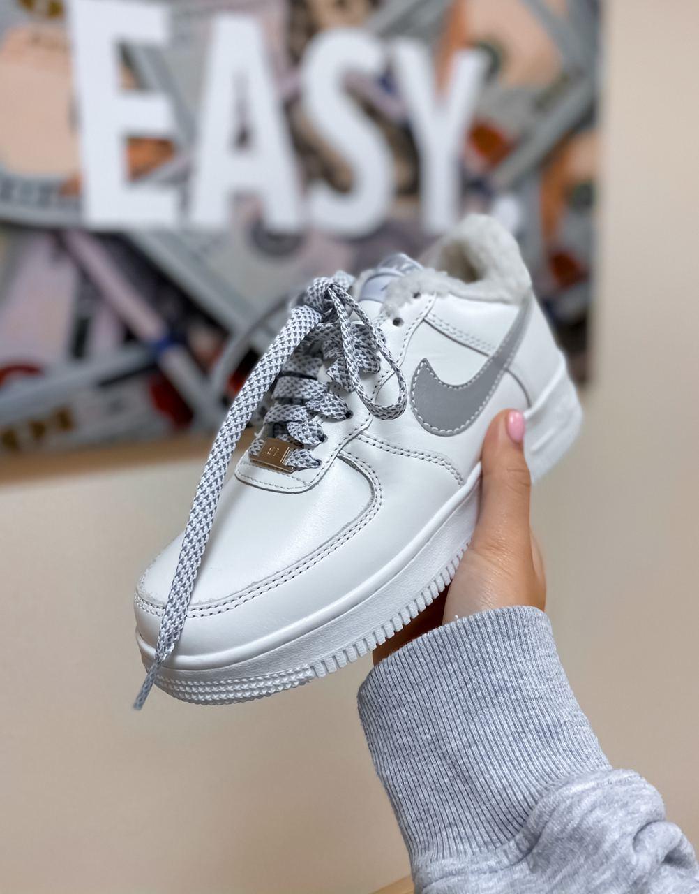 Nike Air Force Winter White Reflective