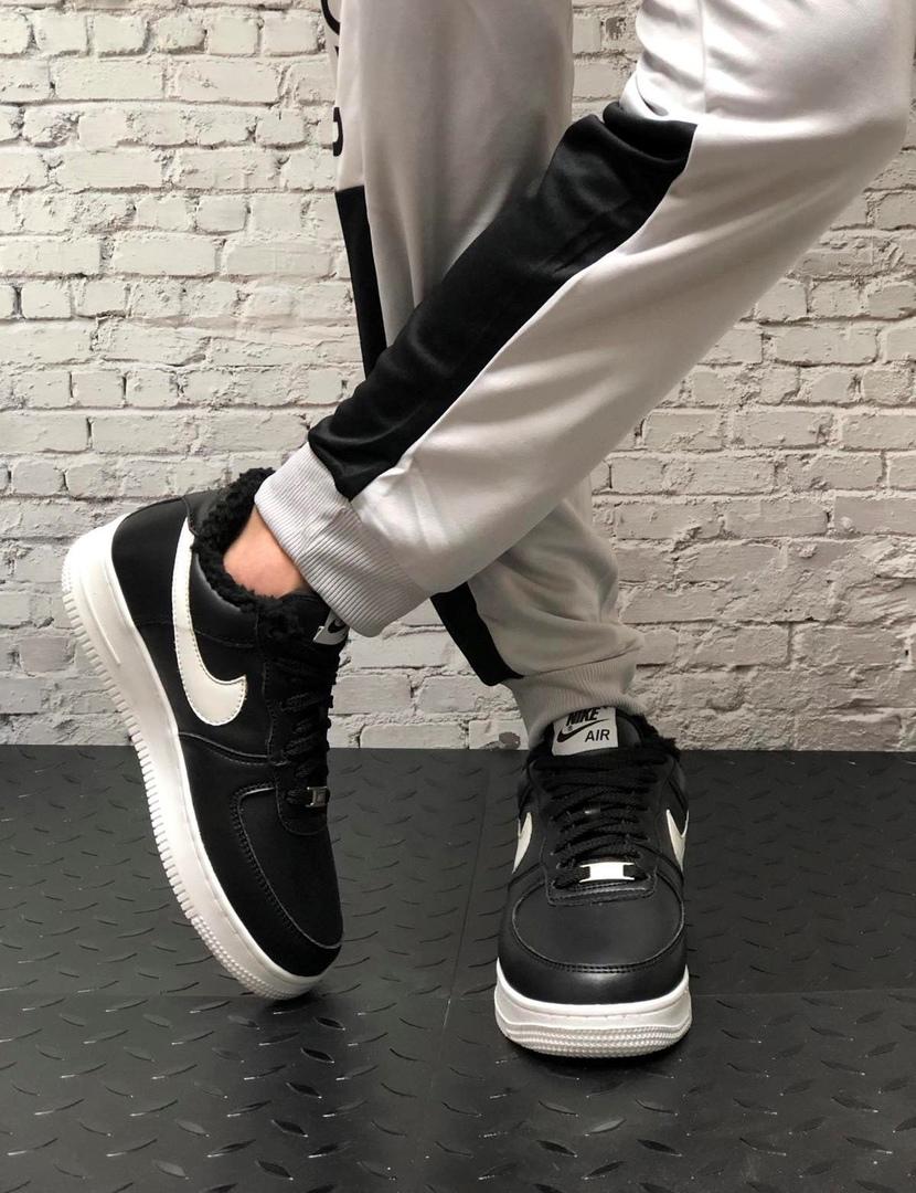 Nike Air Force Low Winter Black White