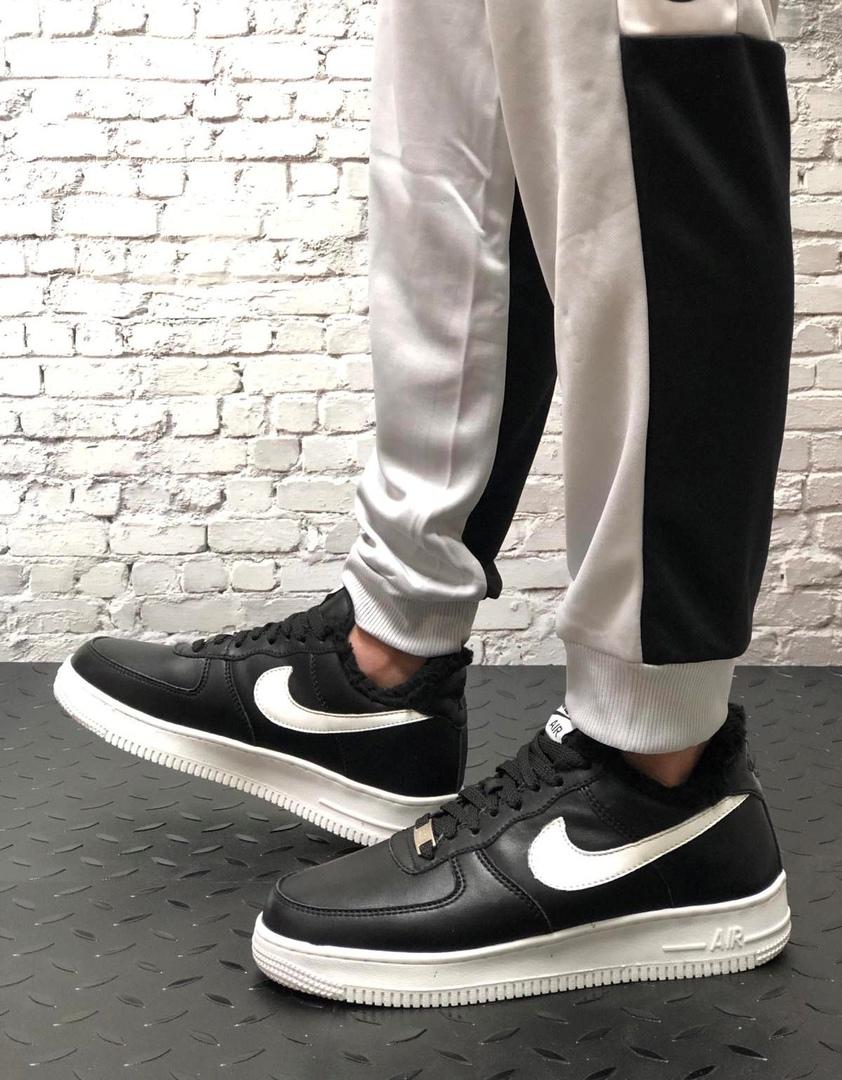 Nike Air Force Low Winter Black White