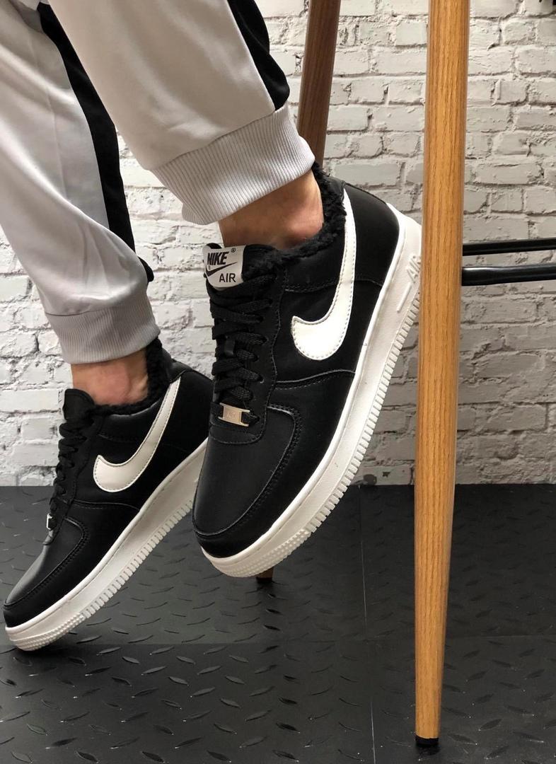 Nike Air Force Low Winter Black White