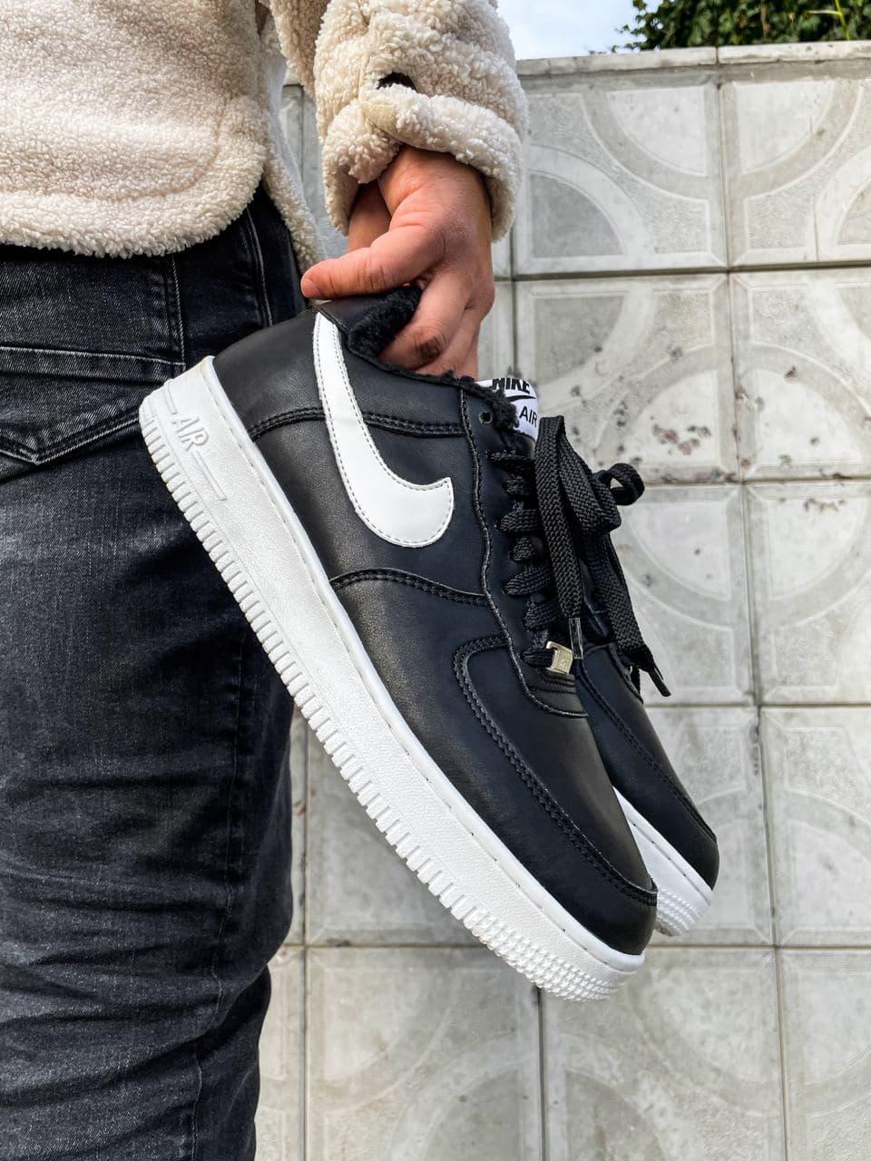Nike Air Force Low Winter Black White