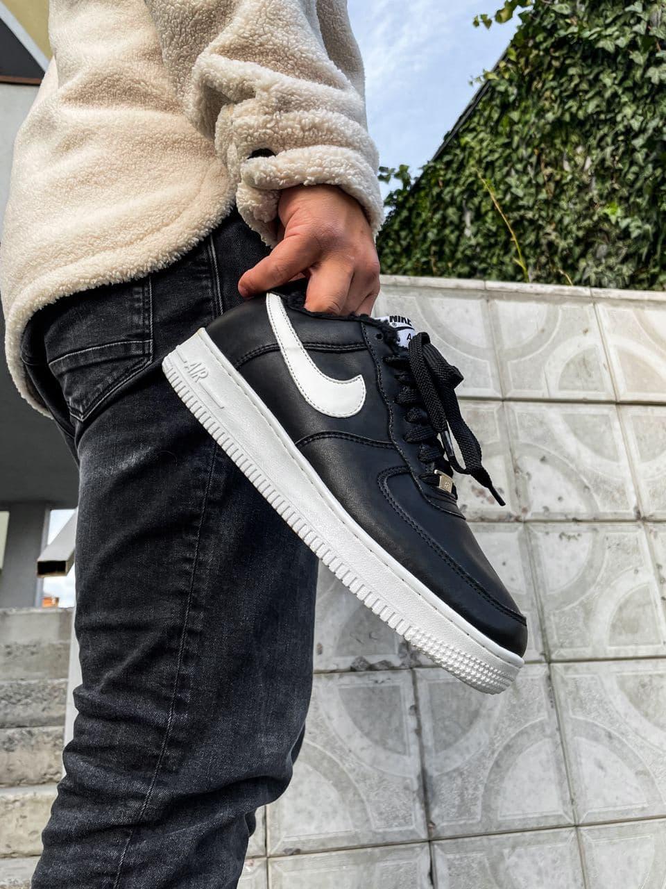 Nike Air Force Low Winter Black White