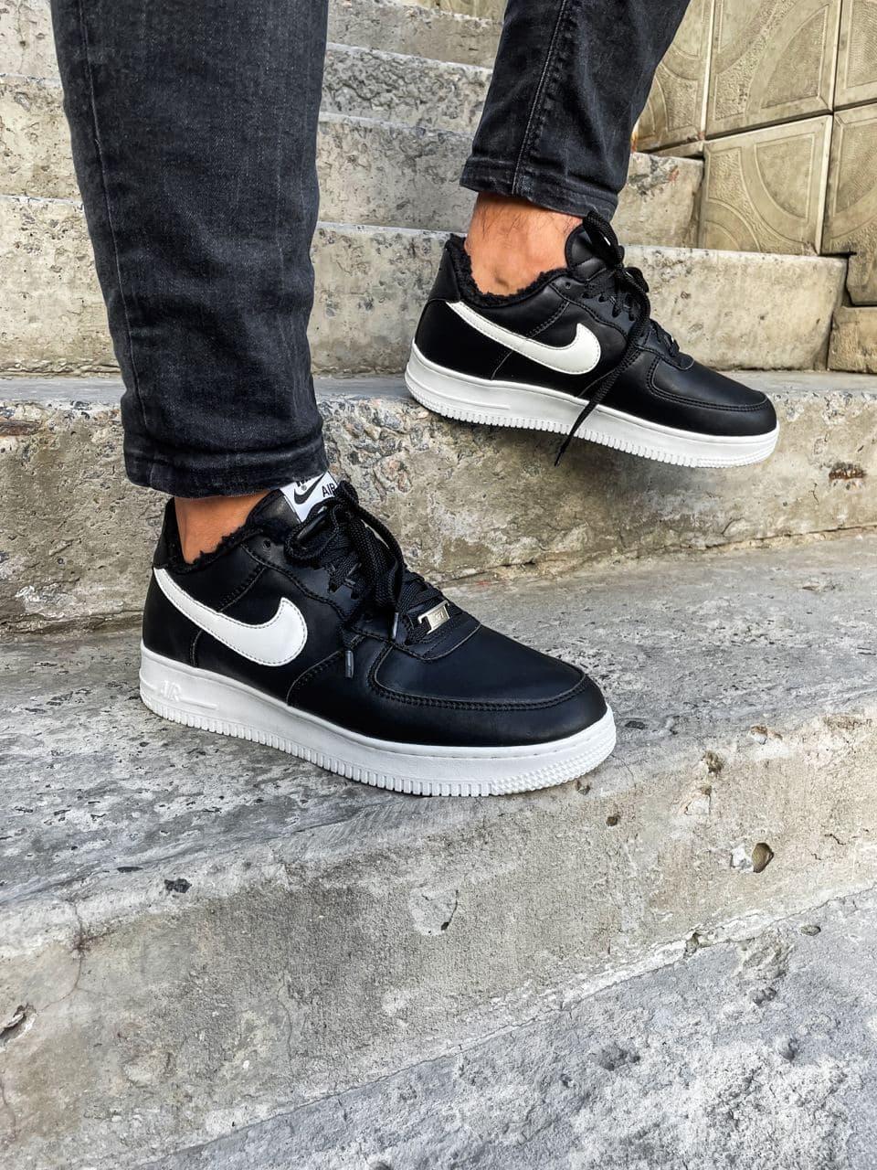 Nike Air Force Low Winter Black White