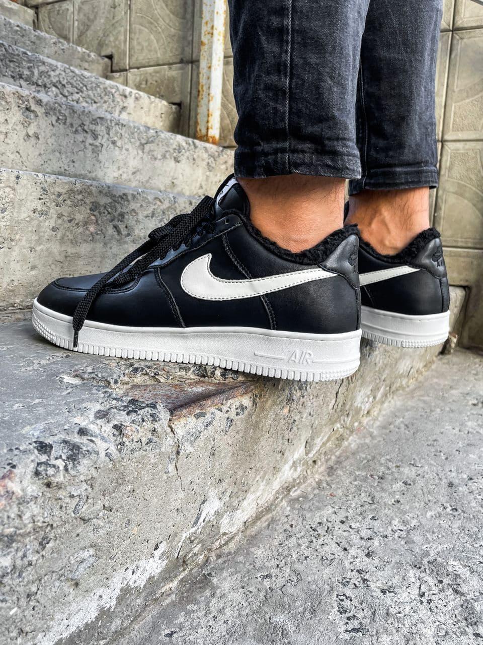 Nike Air Force Low Winter Black White