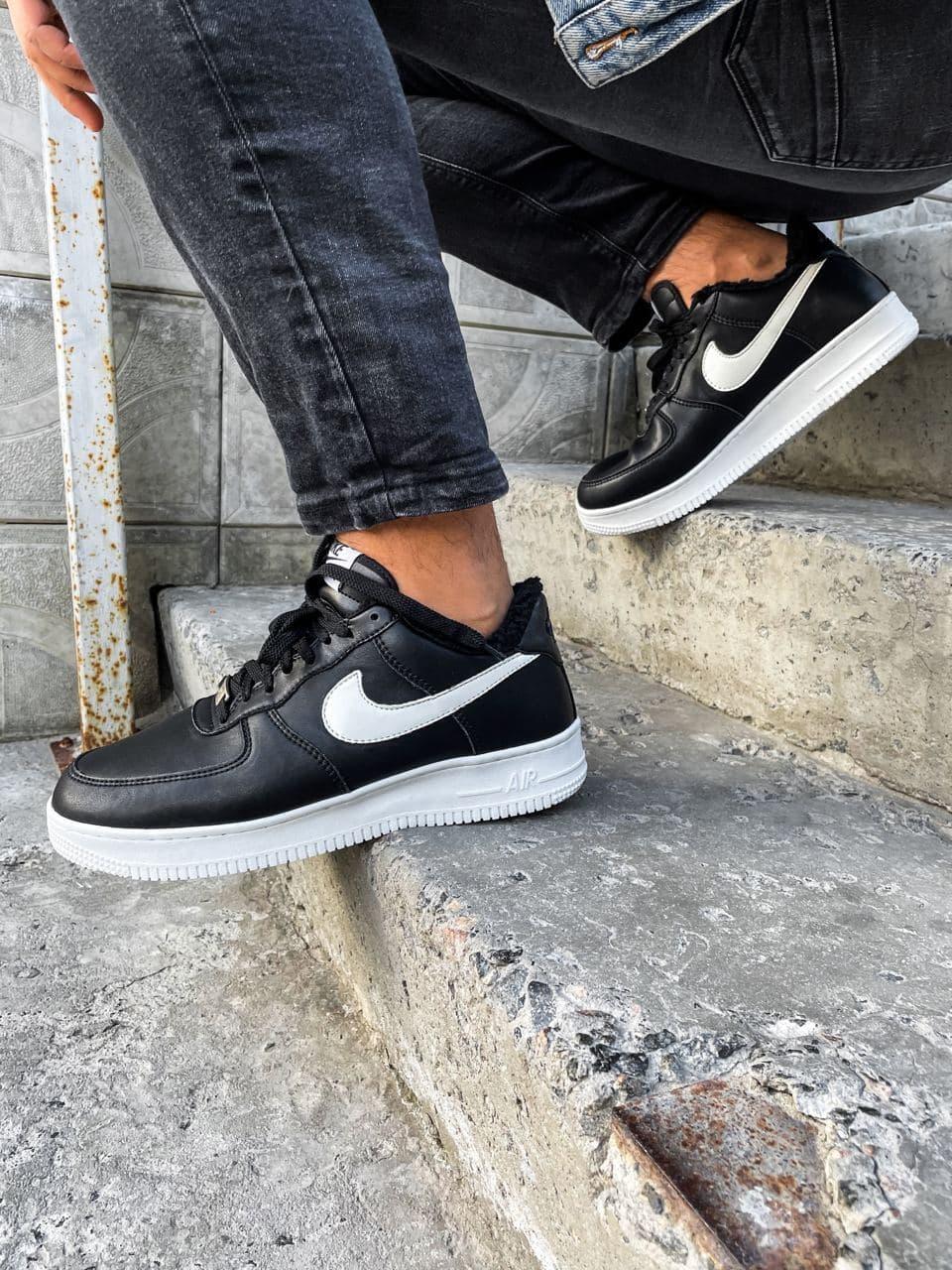 Nike Air Force Low Winter Black White