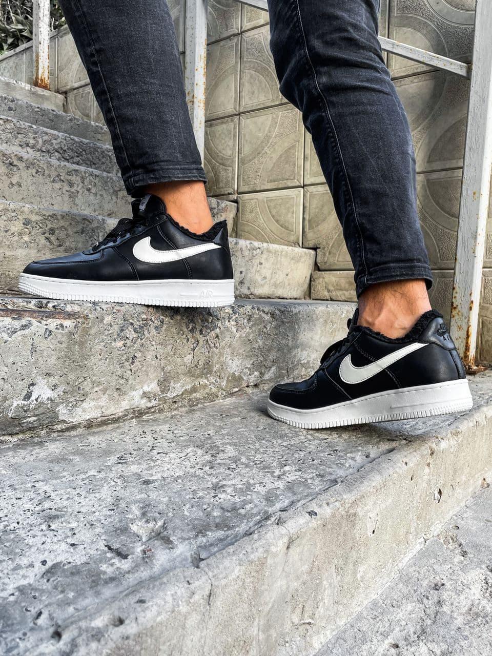 Nike Air Force Low Winter Black White
