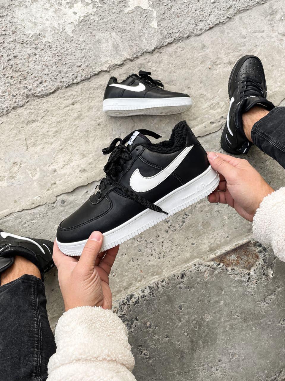 Nike Air Force Low Winter Black White