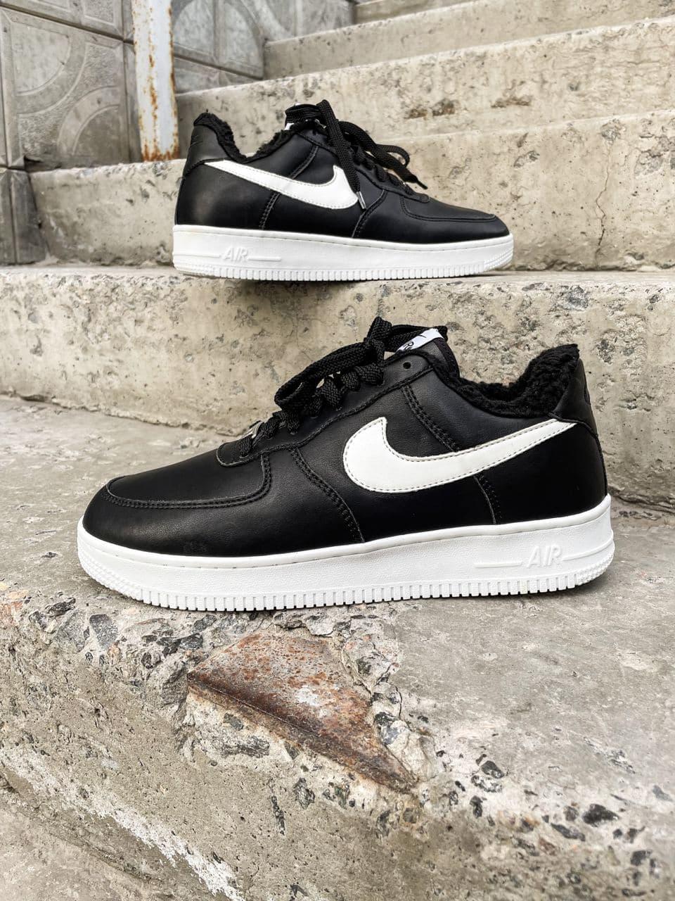 Nike Air Force Low Winter Black White