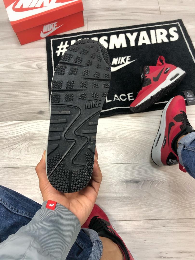 Nike Air Max Mid 90 Red White «Black Logo»