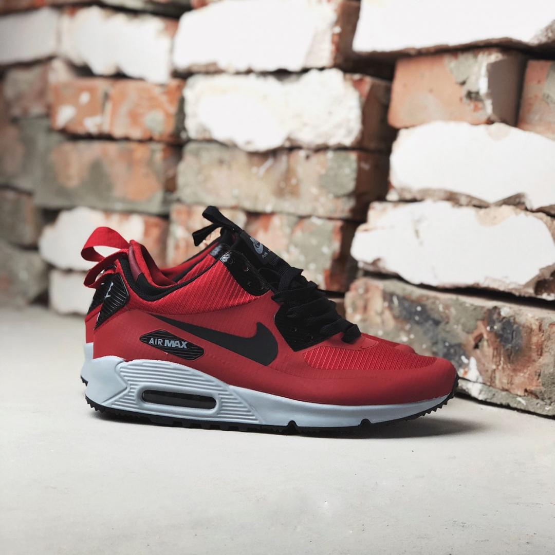 Nike Air Max Mid 90 Red White «Black Logo»