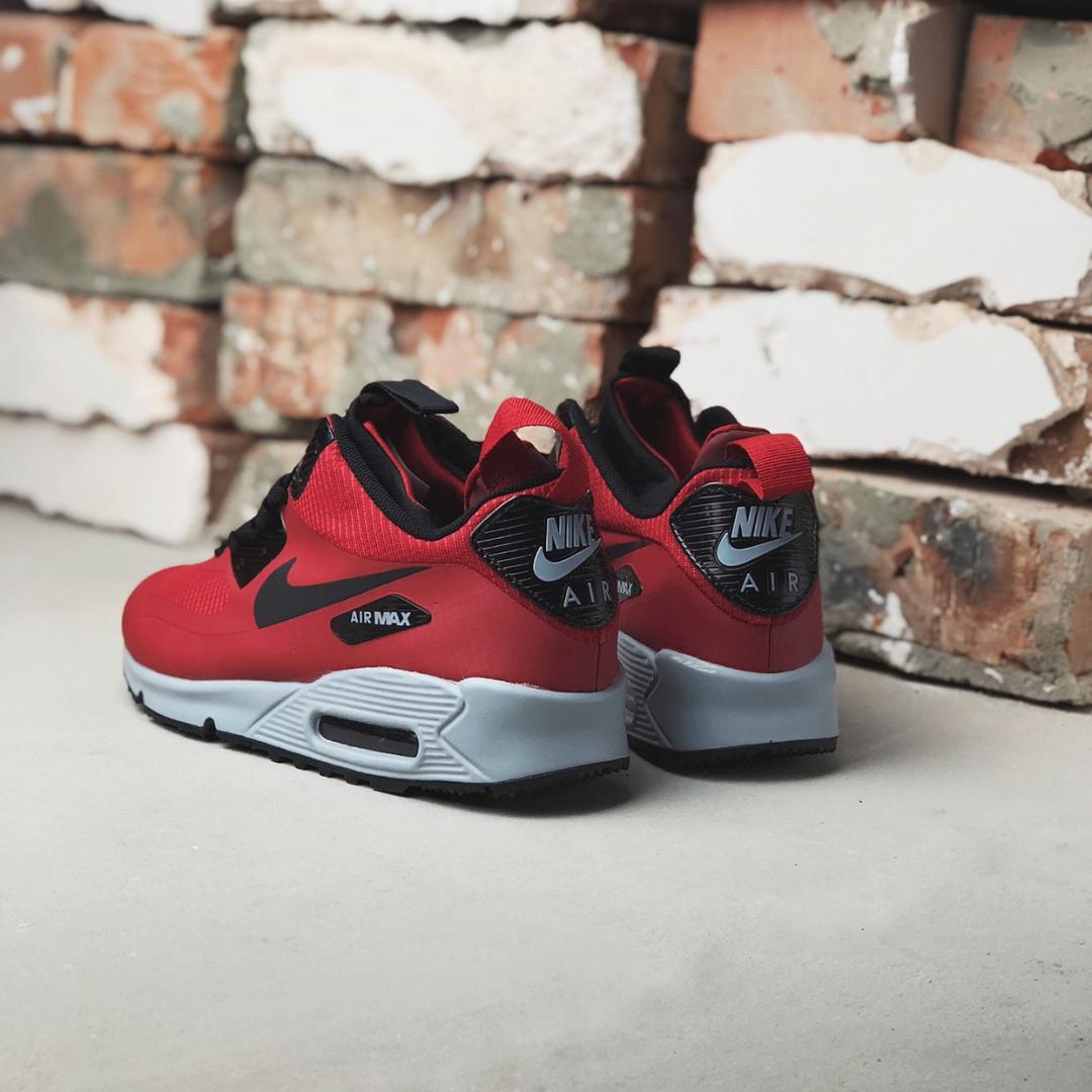 Nike Air Max Mid 90 Red White «Black Logo»