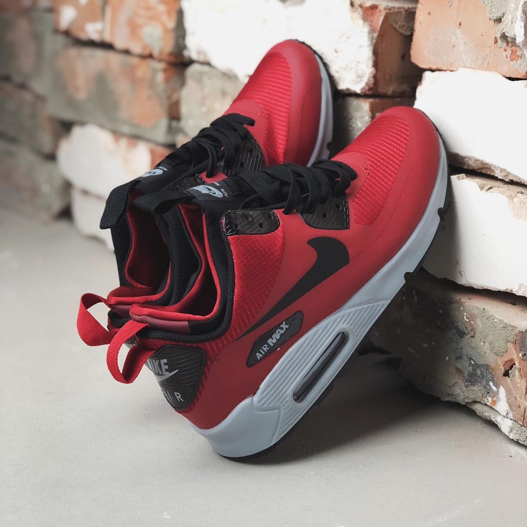 Nike Air Max Mid 90 Red White «Black Logo»