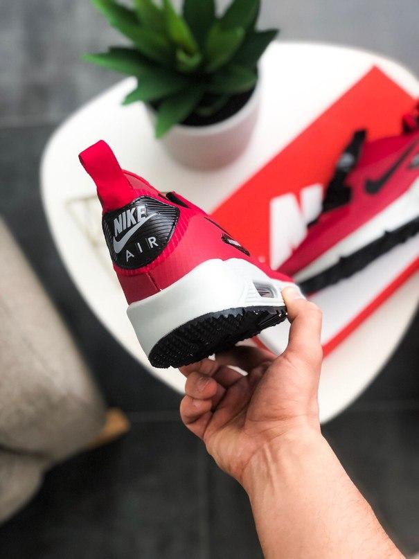 Nike Air Max Mid 90 Red White «Black Logo»