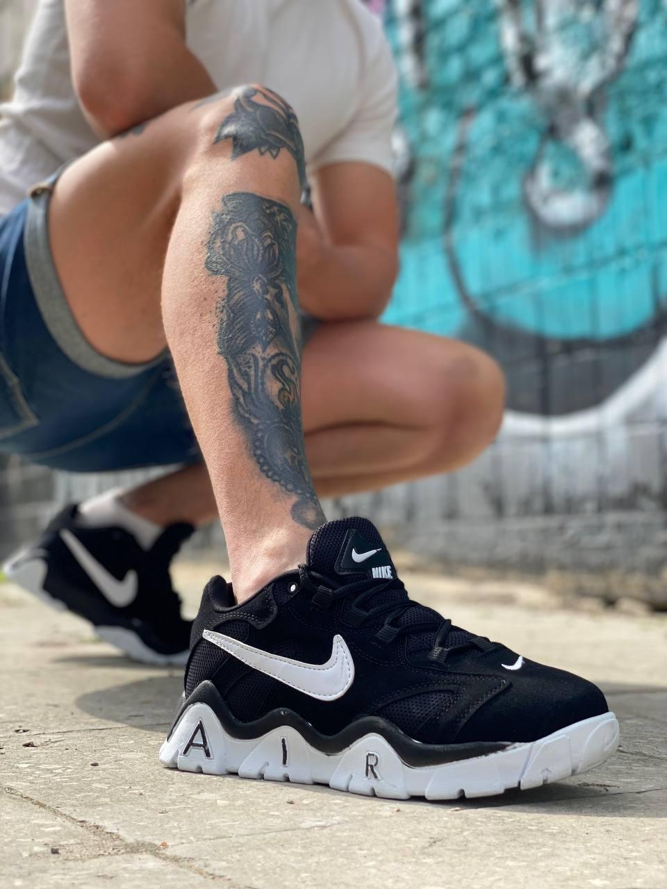 Nike Air Barrage Black White 2