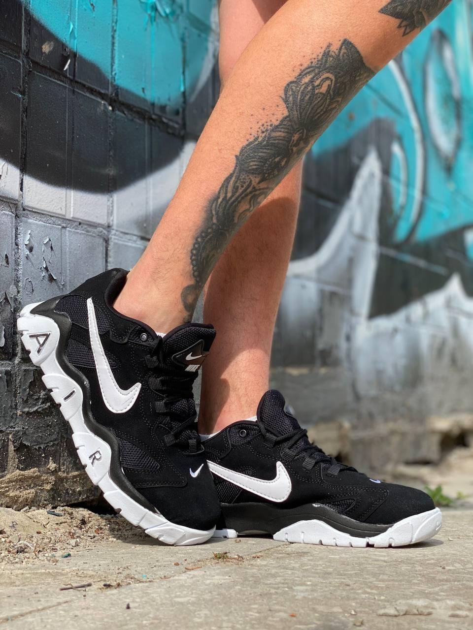 Nike Air Barrage Black White 2