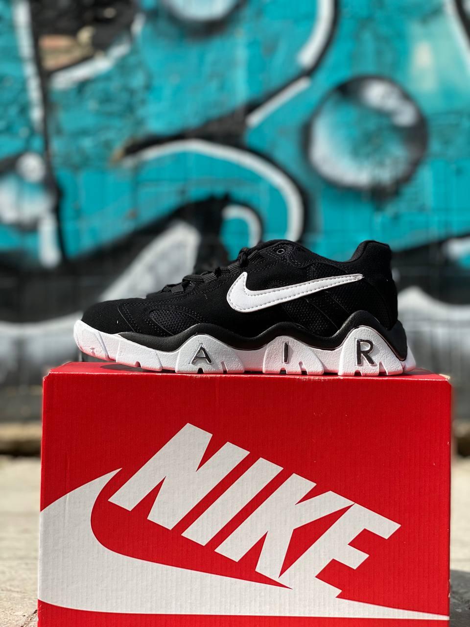 Nike Air Barrage Black White 2