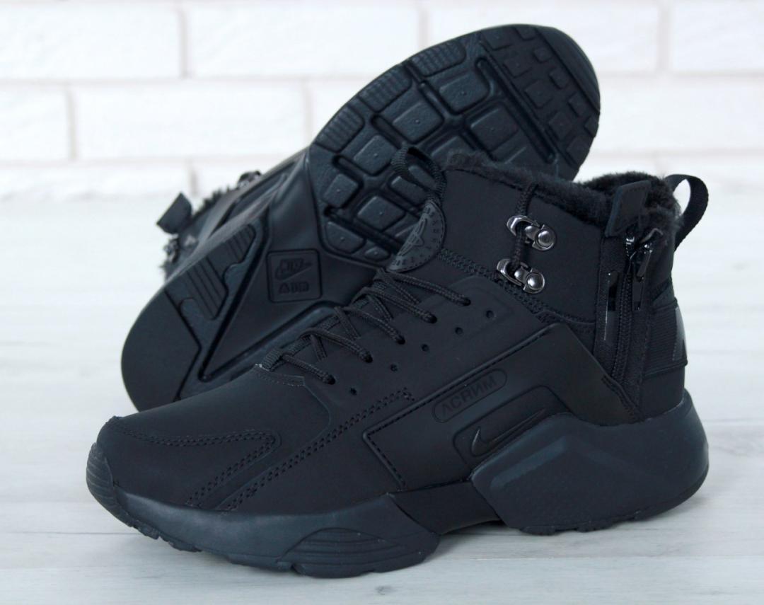 Nike Huarache x Acronym Mid Black