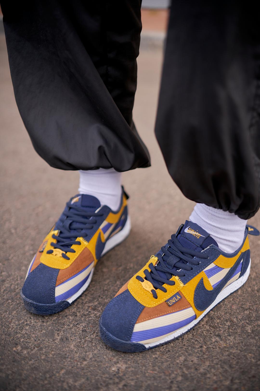 Nike Cortez x Union L.A. Blue Yellow
