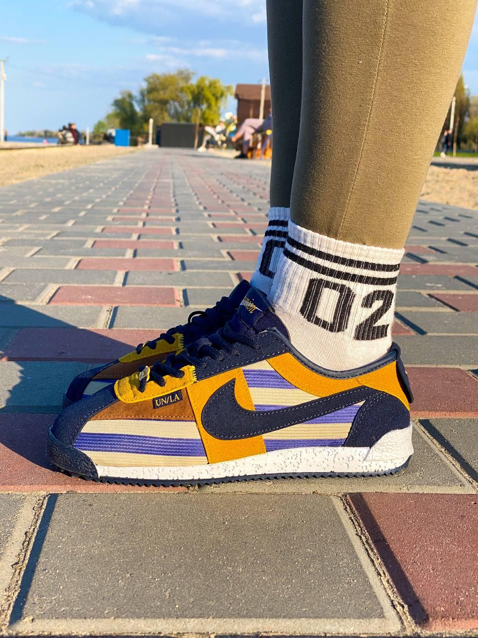 Nike Cortez x Union L.A. Blue Yellow