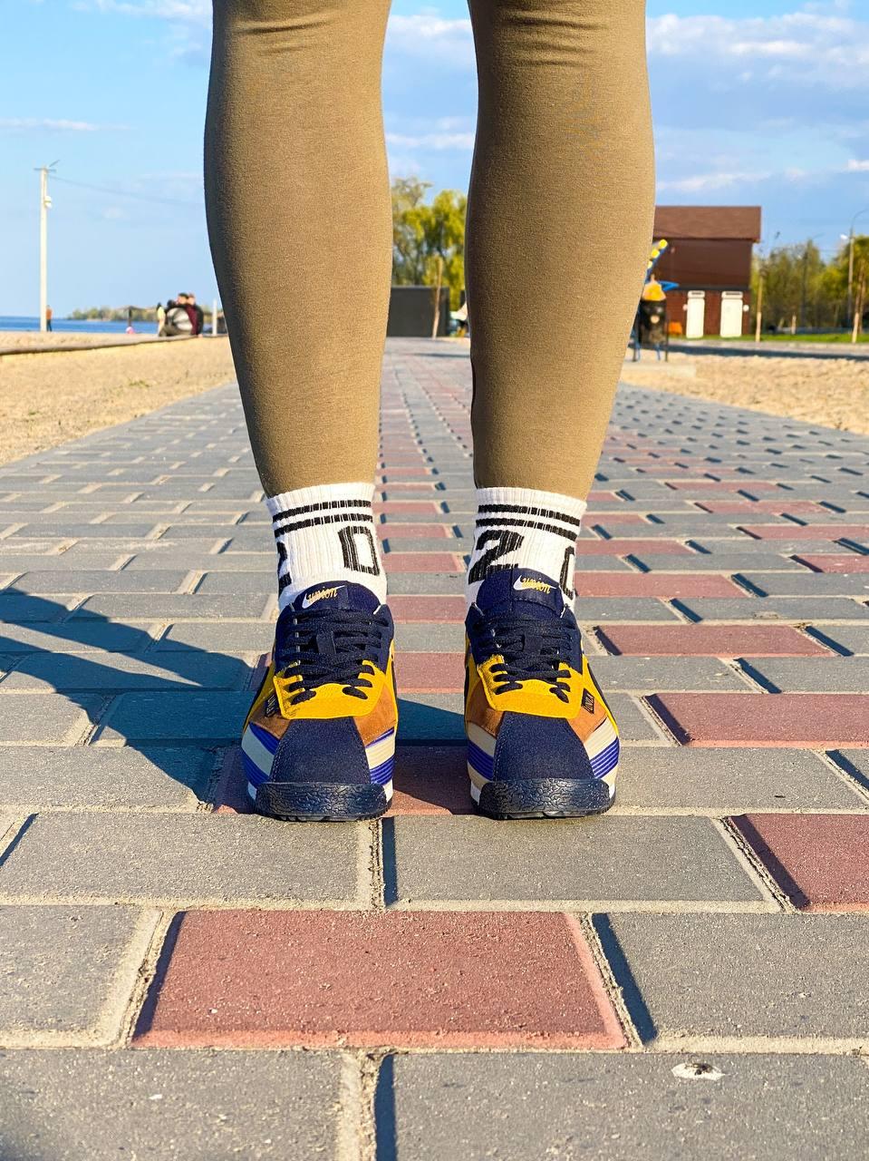 Nike Cortez x Union L.A. Blue Yellow