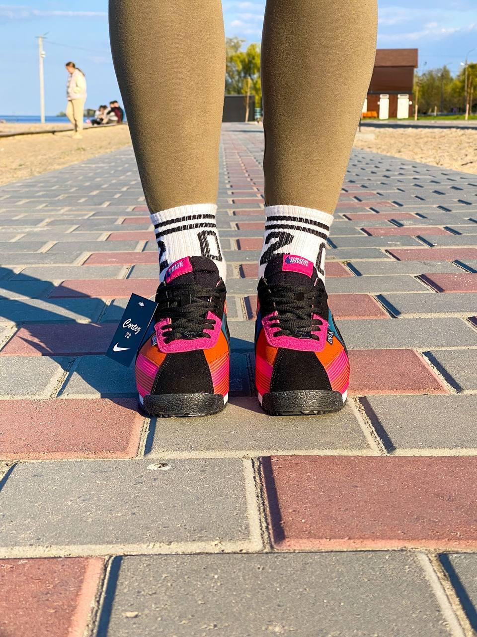 Nike Cortez x Union L.A. Pink Black