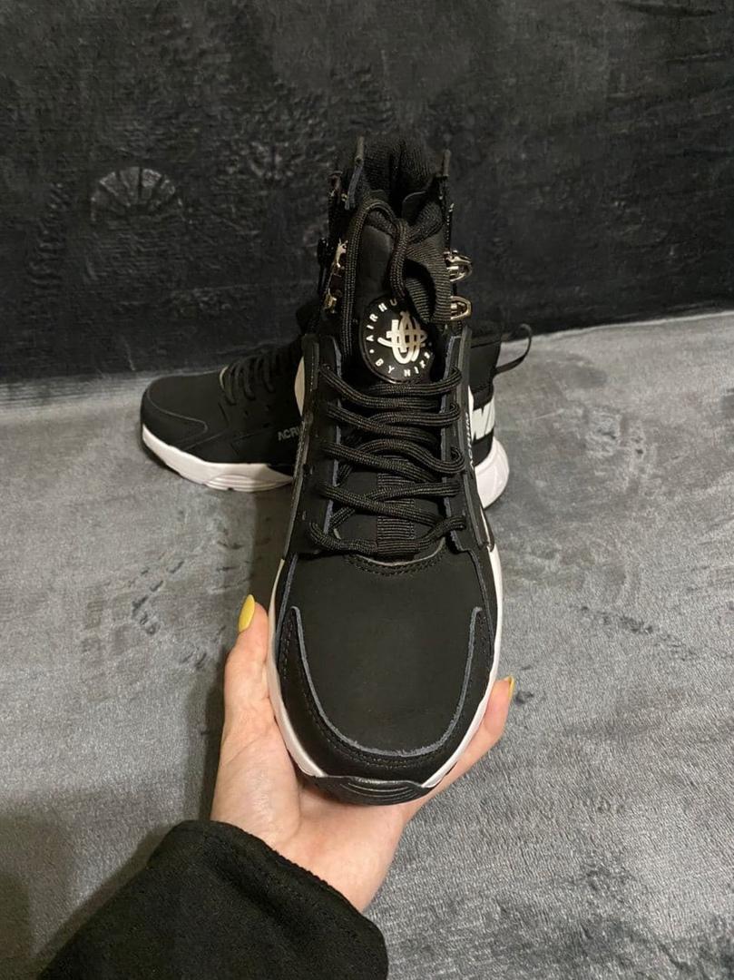 Nike Huarache x Acronym Black White 1