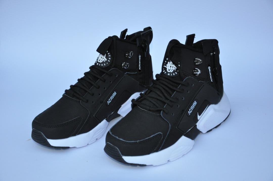 Nike Huarache x Acronym Black White 1
