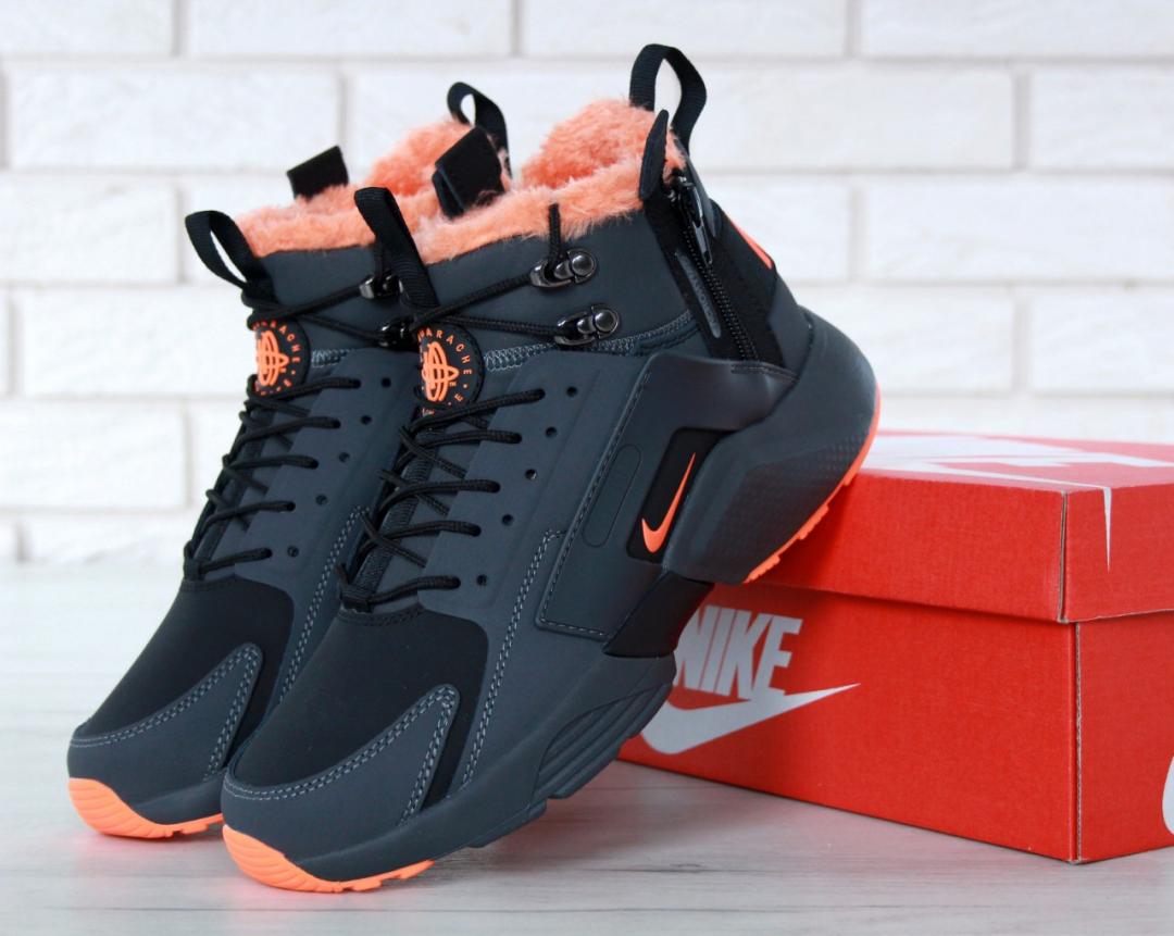 Nike Huarache x Acronym Black Orange