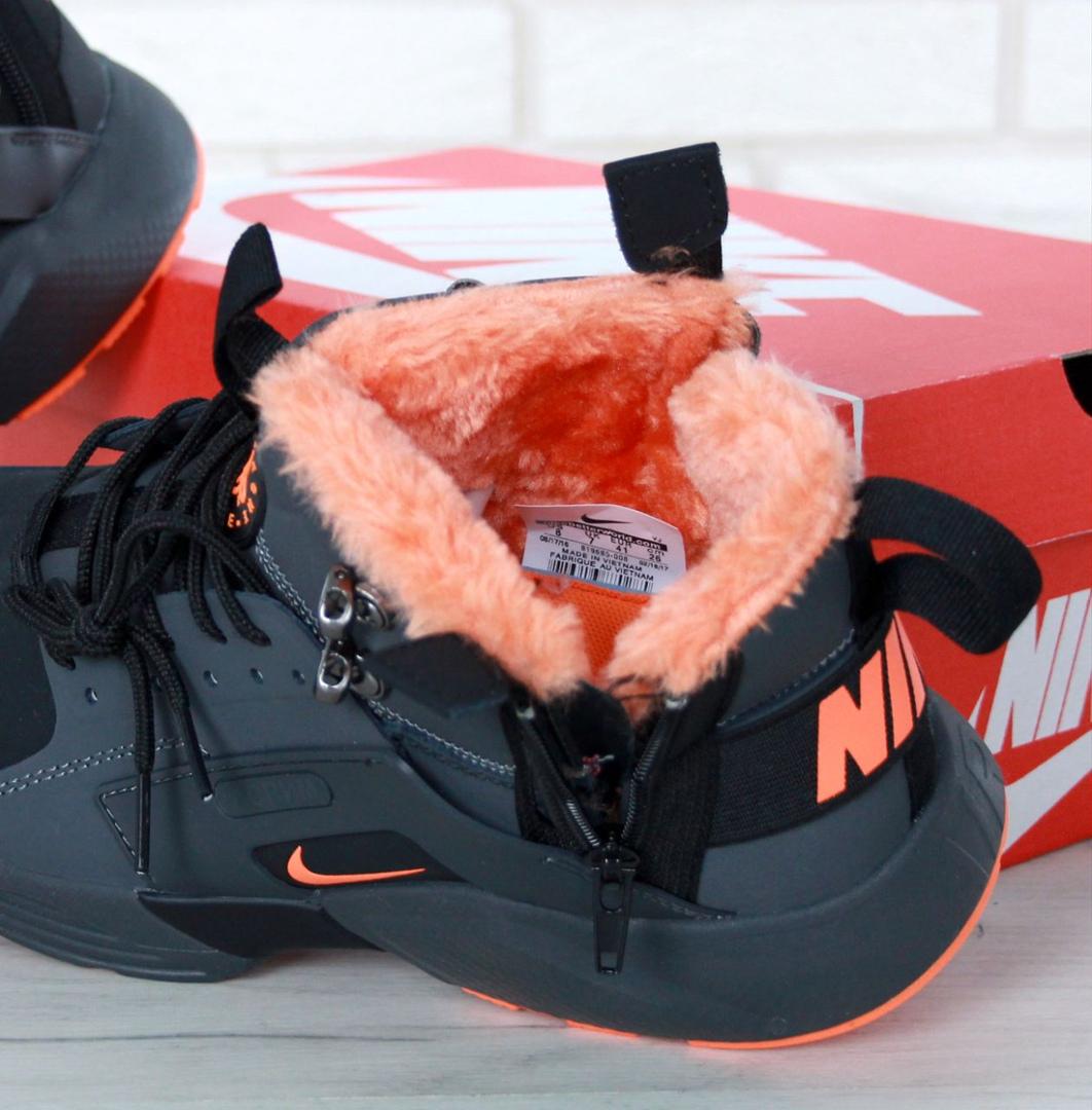 Nike Huarache x Acronym Black Orange