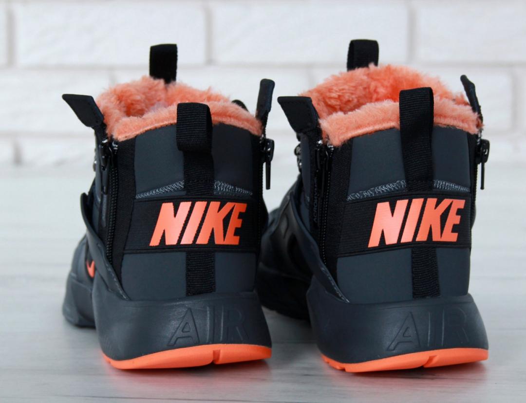 Nike Huarache x Acronym Black Orange