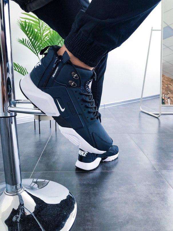 Nike Huarache x Acronym Blue White 1