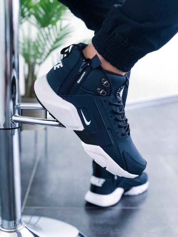 Nike Huarache x Acronym Blue White 1