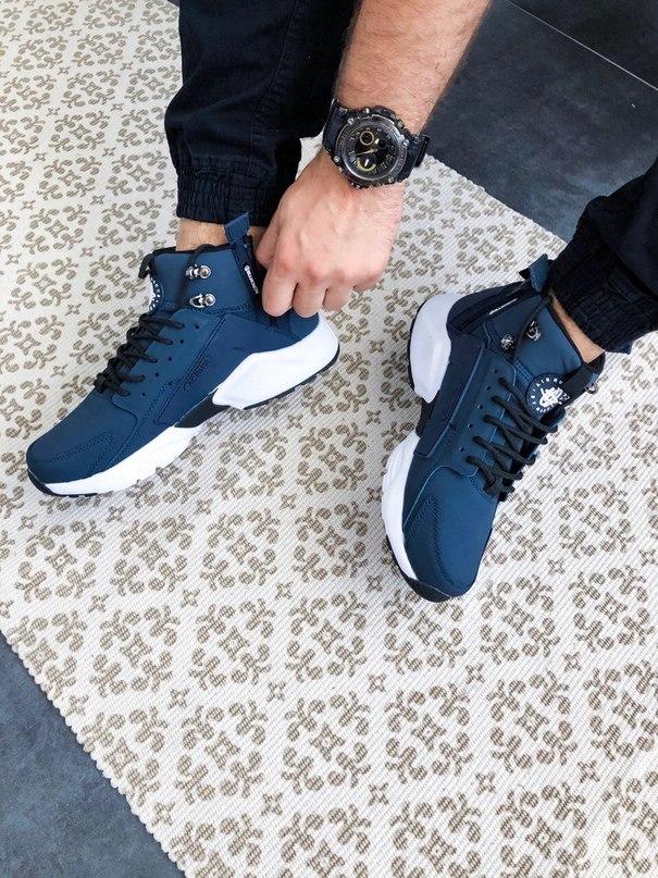 Nike Huarache x Acronym Blue White 1