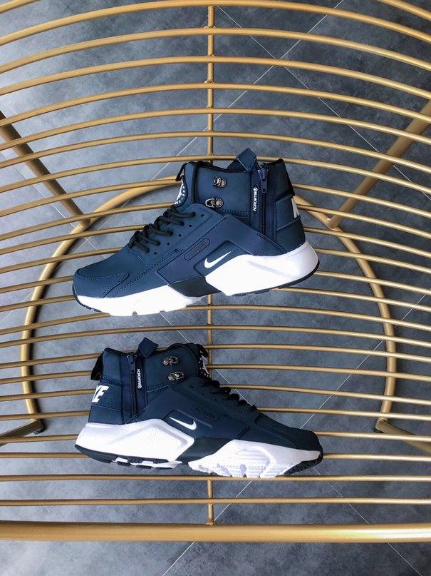 Nike Huarache x Acronym Blue White 1