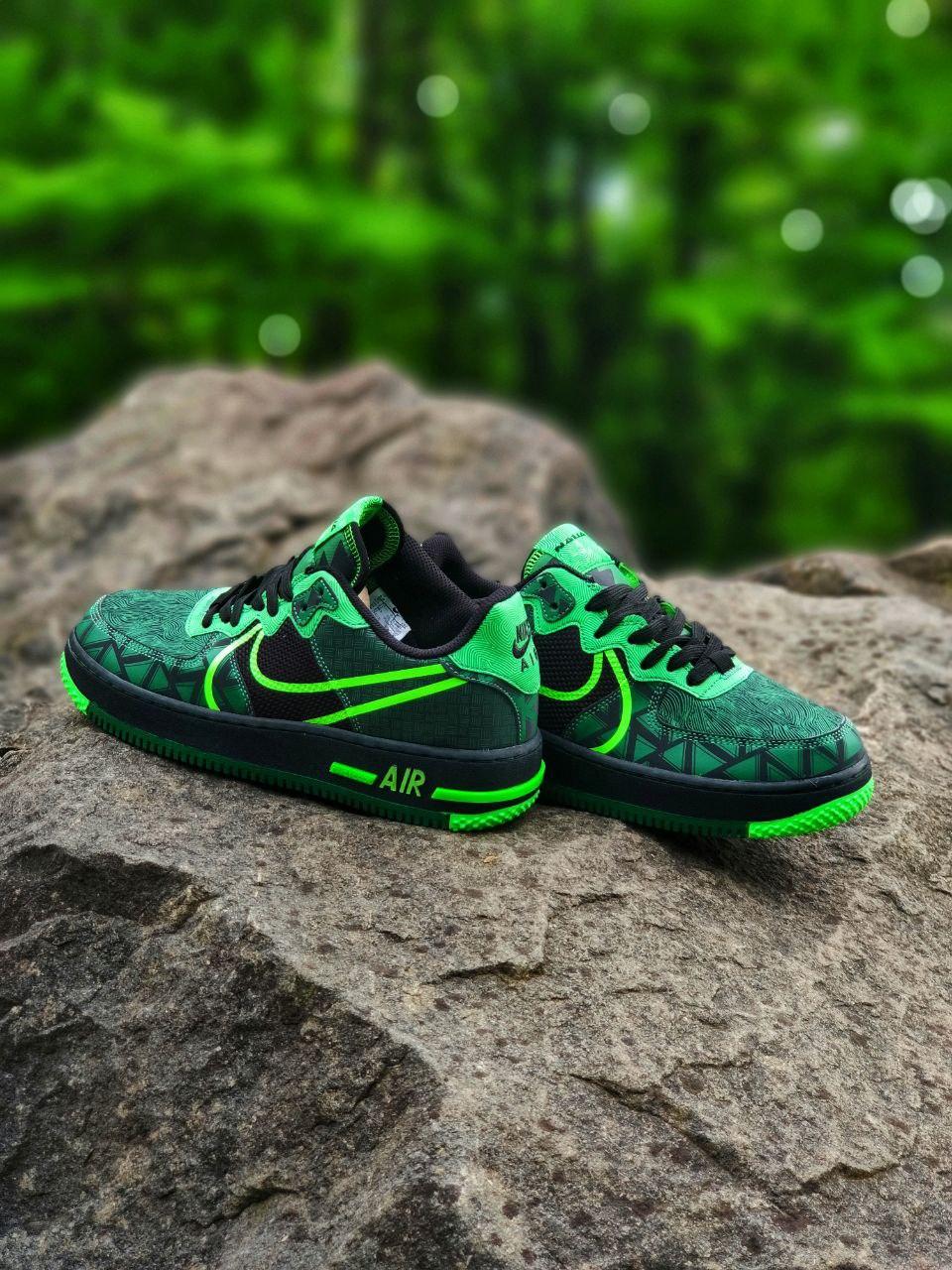 Nike Air Force 1 React Green