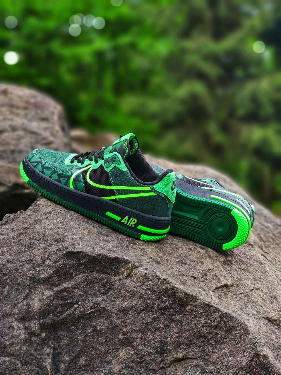 Nike Air Force 1 React Green