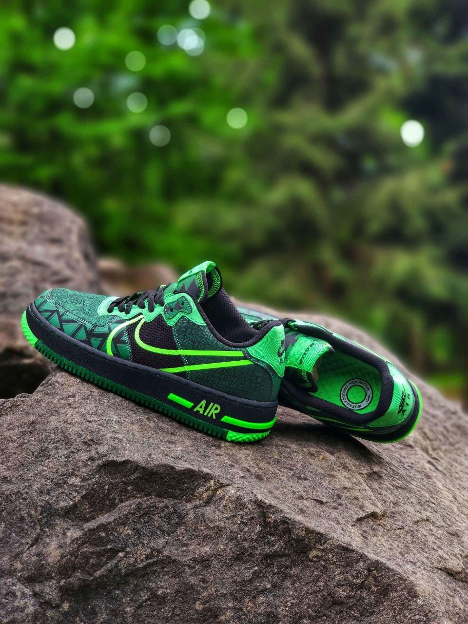 Nike Air Force 1 React Green