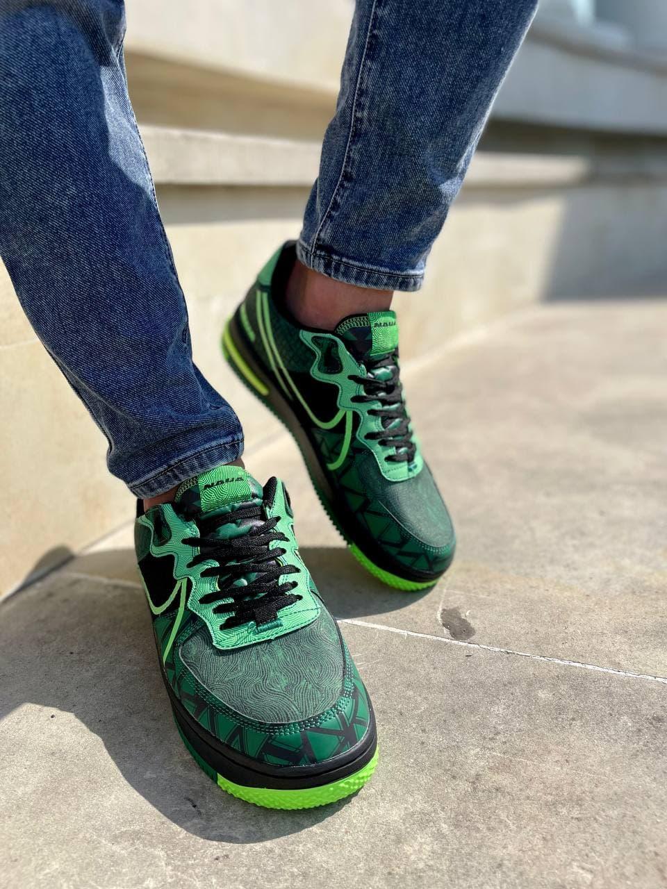 Nike Air Force 1 React Green