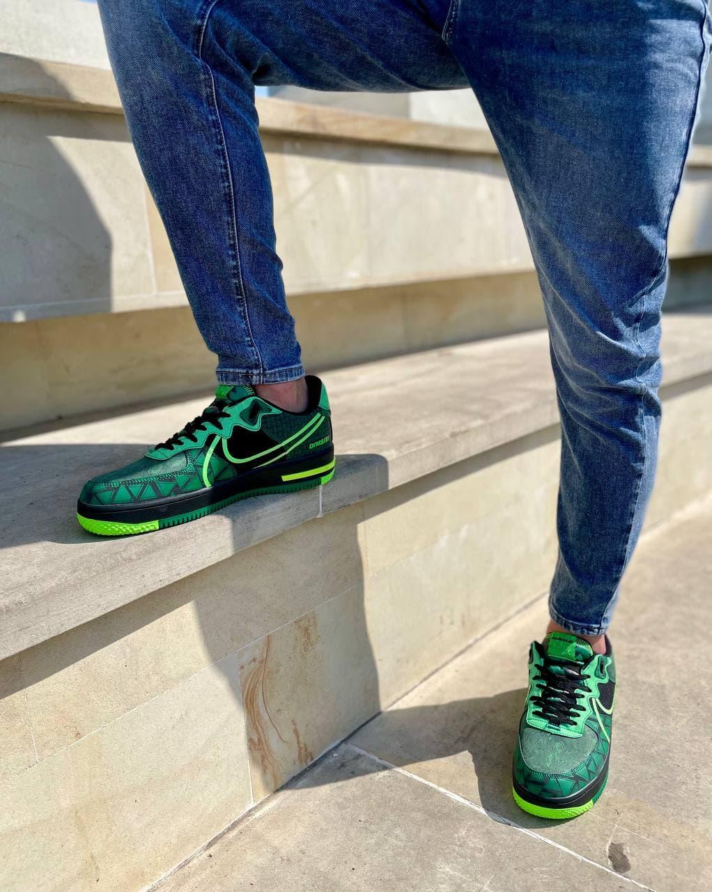 Nike Air Force 1 React Green