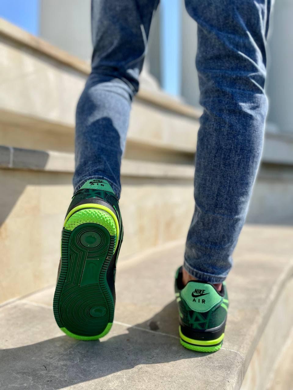 Nike Air Force 1 React Green