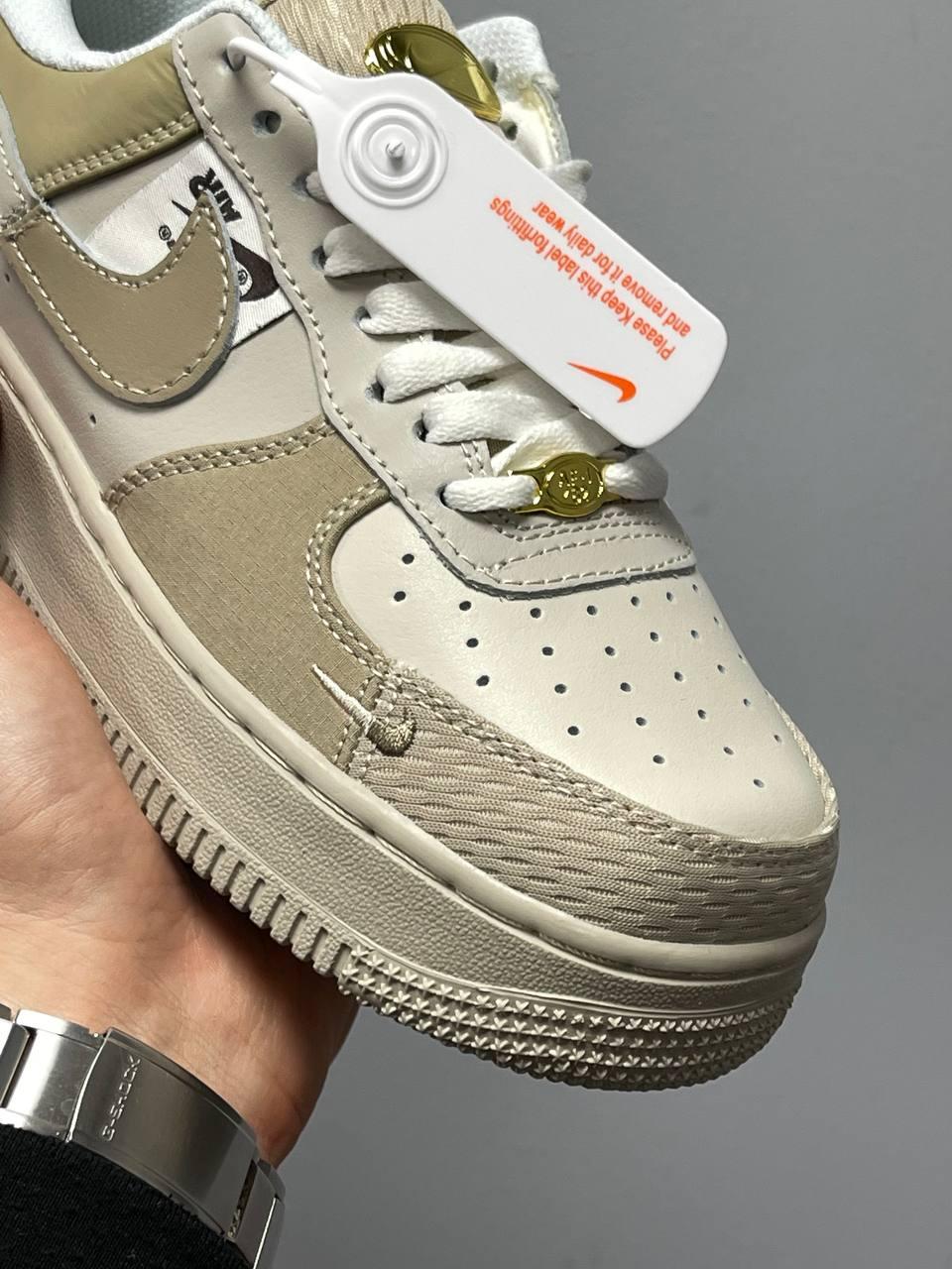 Nike Air Force 1 Low Tan Bling