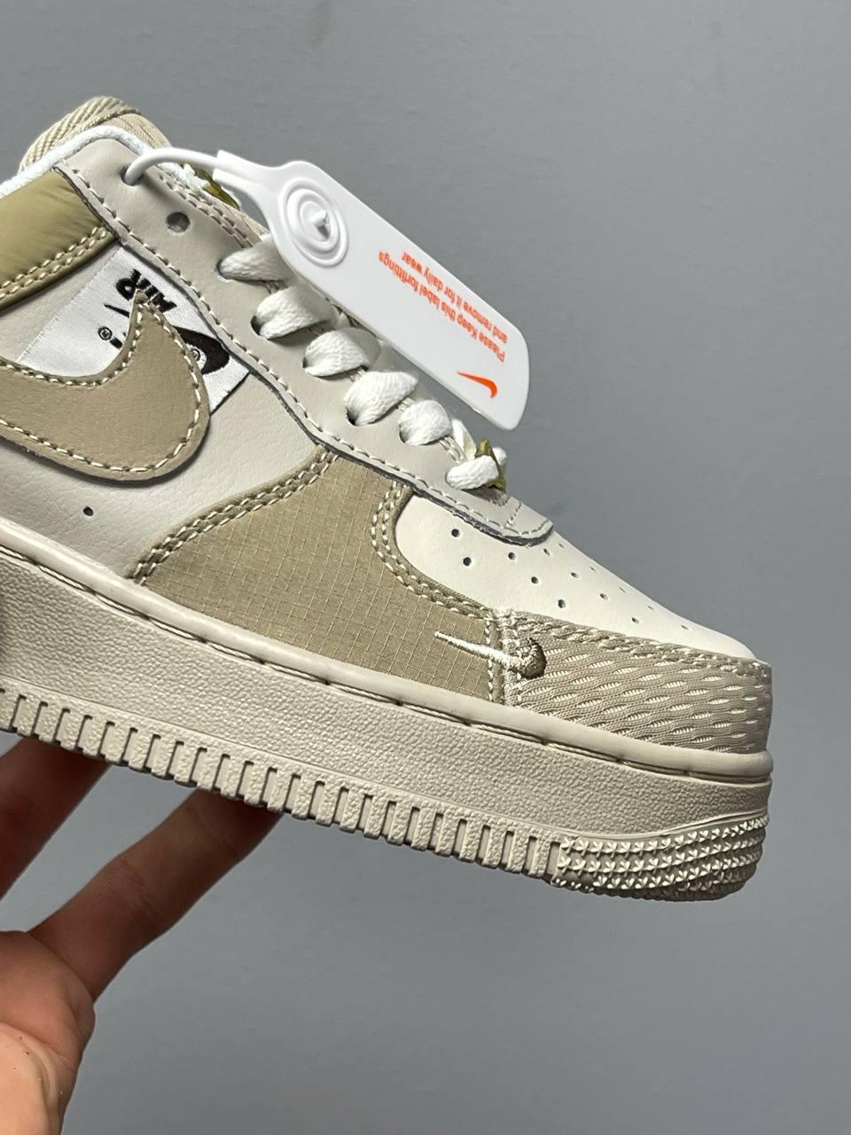 Nike Air Force 1 Low Tan Bling