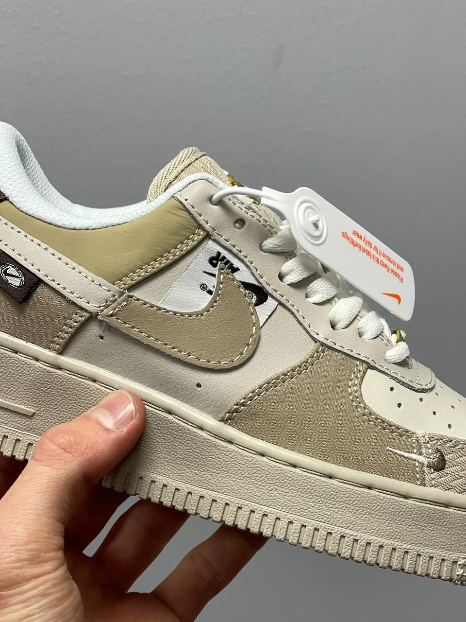 Nike Air Force 1 Low Tan Bling