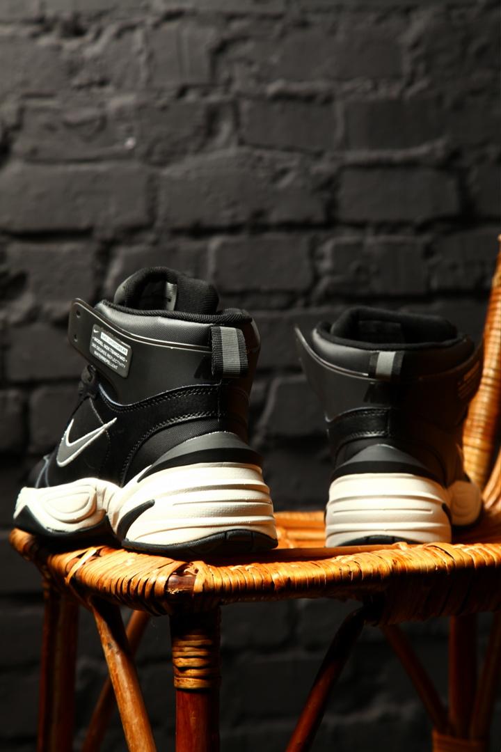 Nike M2K High Black White 2