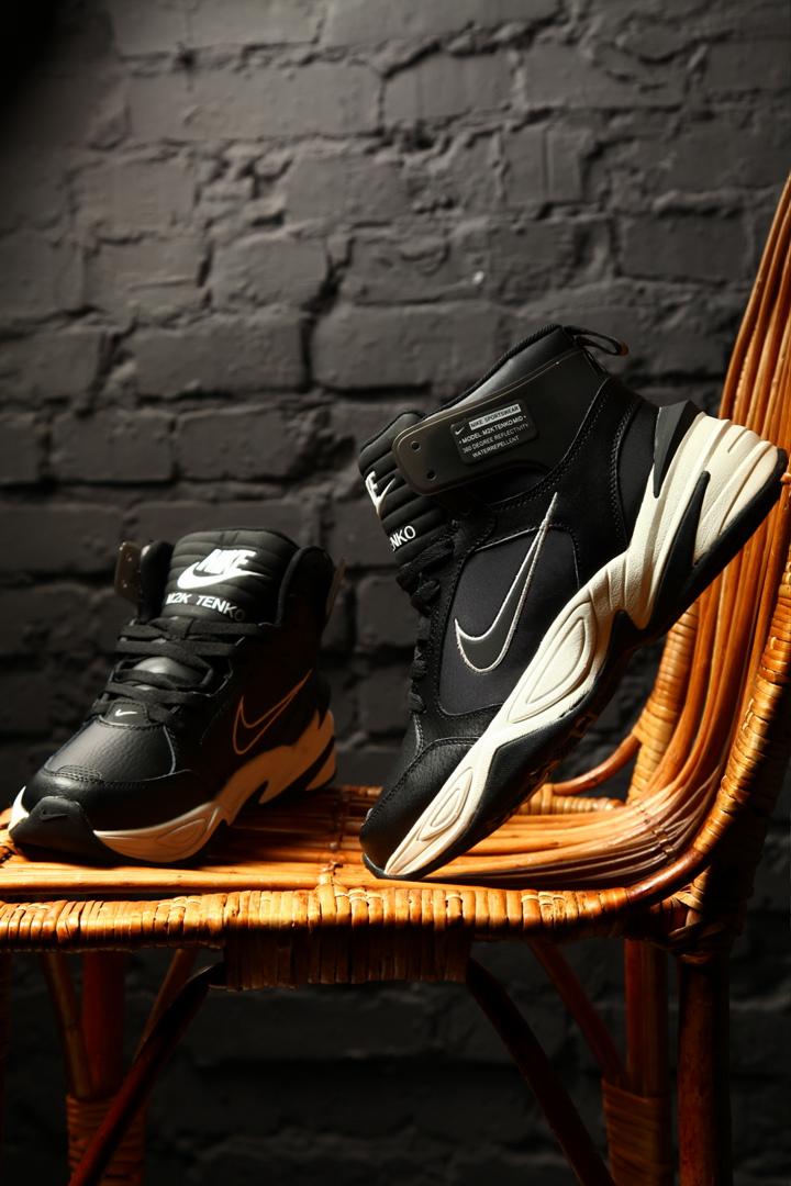 Nike M2K High Black White 2