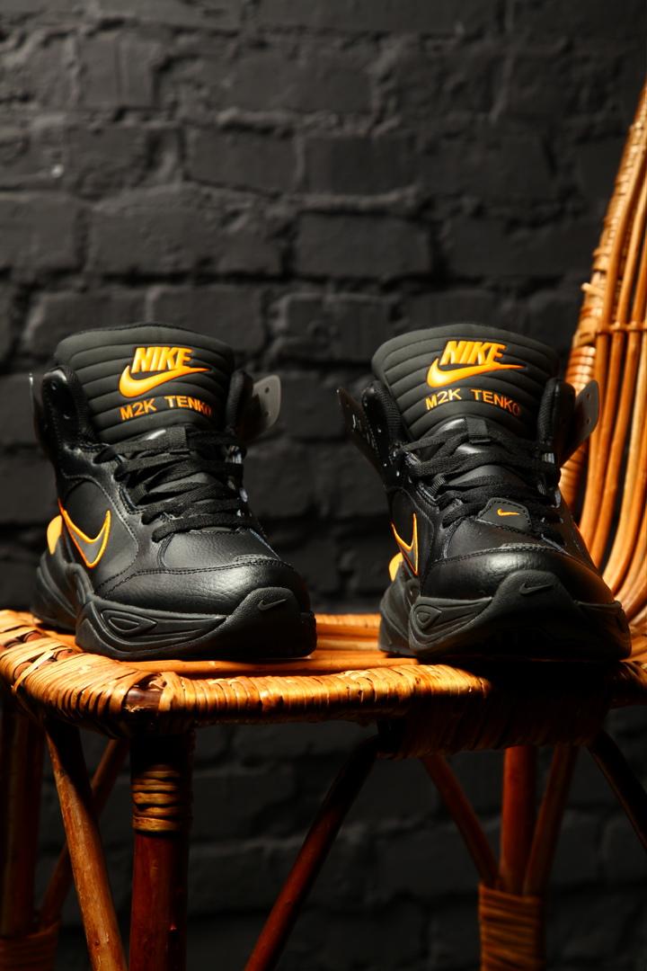 Nike M2K High Black Orange