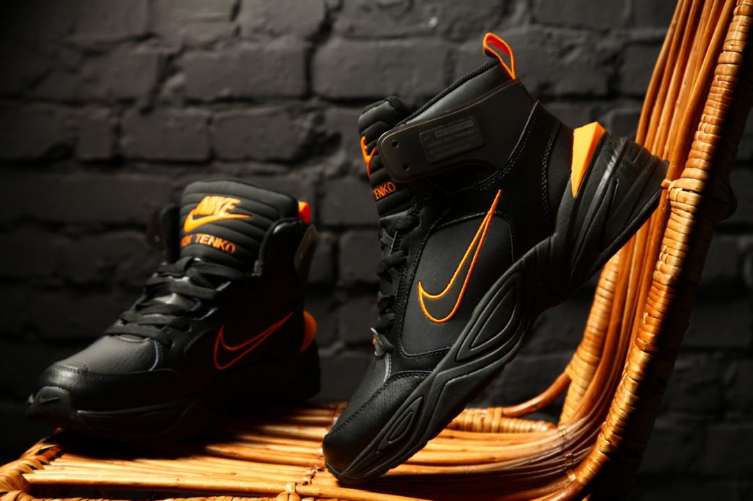 Nike M2K High Black Orange