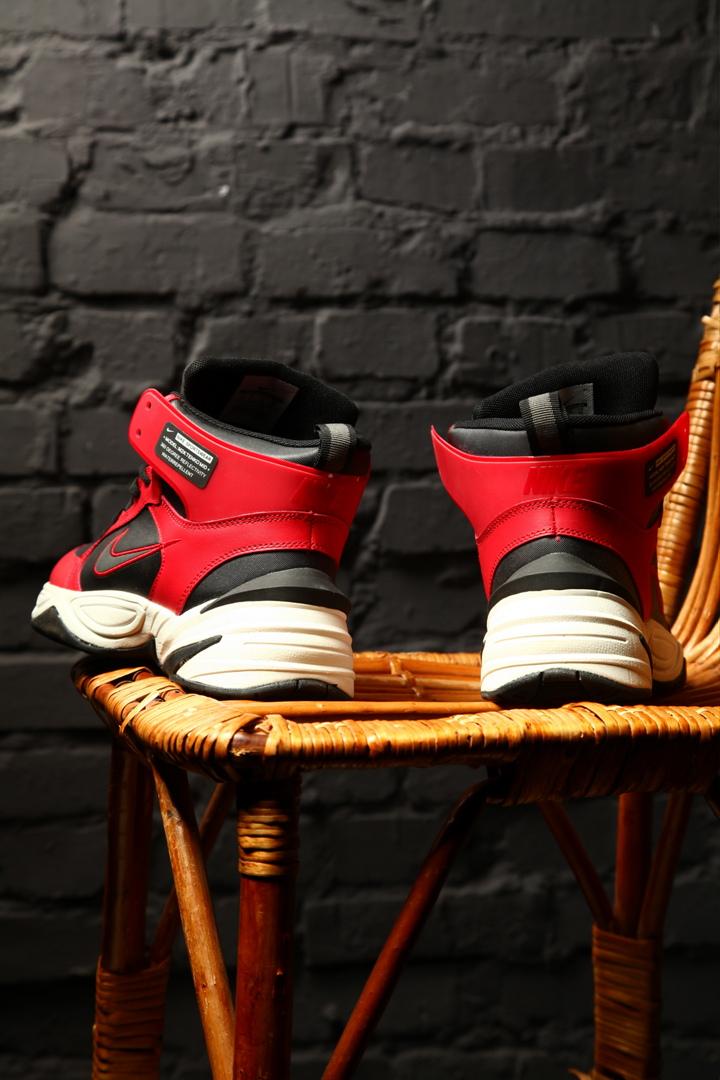 Nike M2K High Red Black White